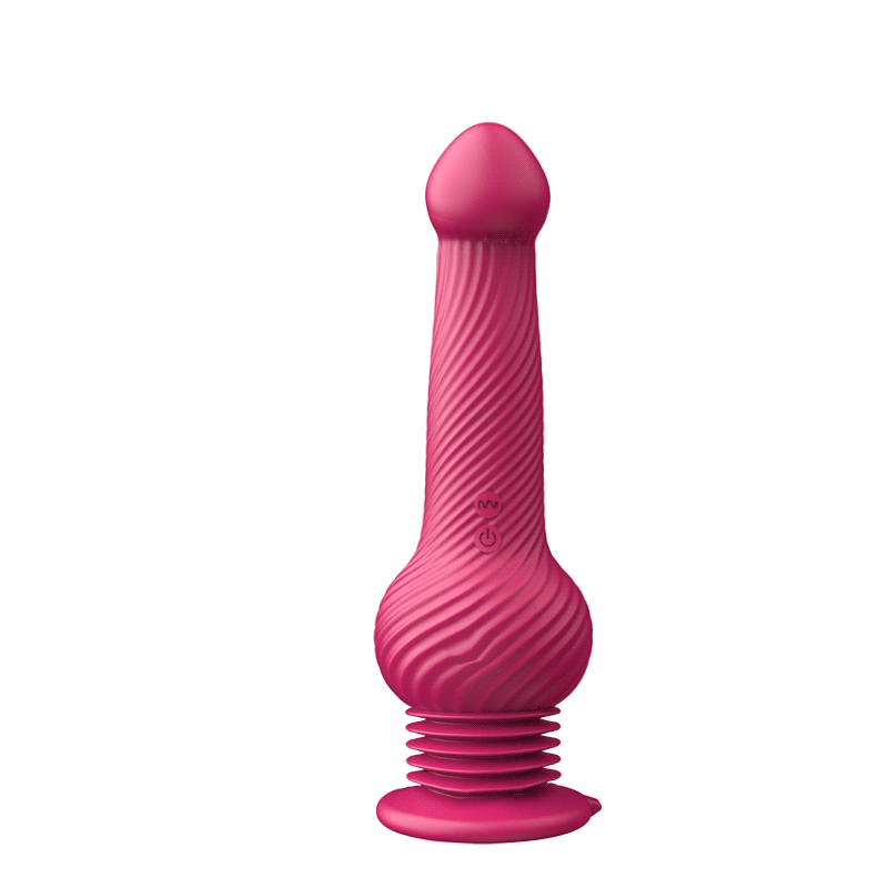 Knot Monster 10 Thrusting Vibrating Huge Dildo 9.25 Inch