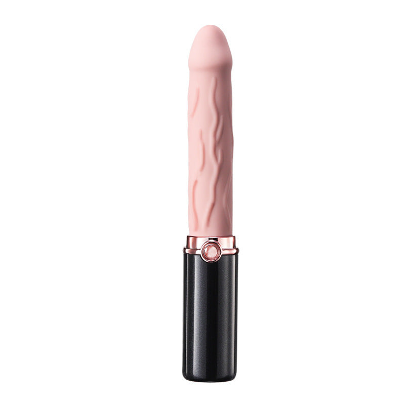 LustBeauty - Lipstick Shape Artificial Penis Vibrator