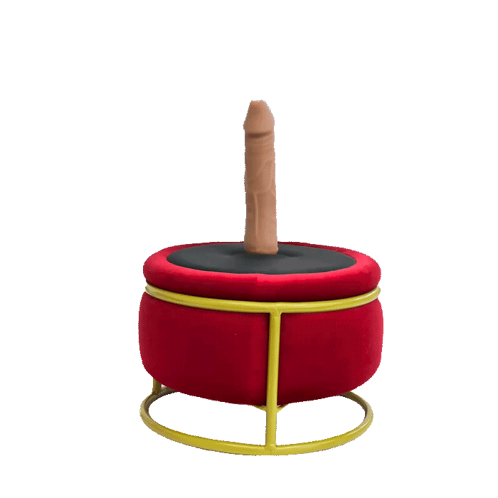 ROGTYO Red Seat Dildo Machine Pillow Talk Realistic Dildo