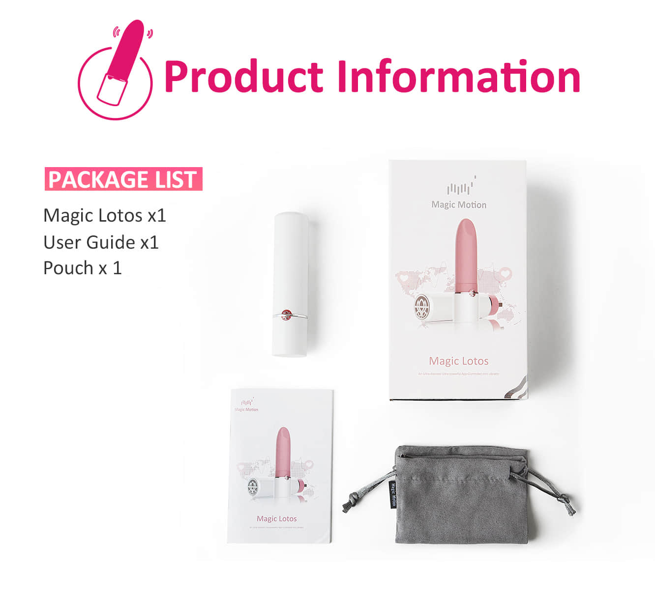 LustBeauty - APP Remote Control Lipstick Vibrator