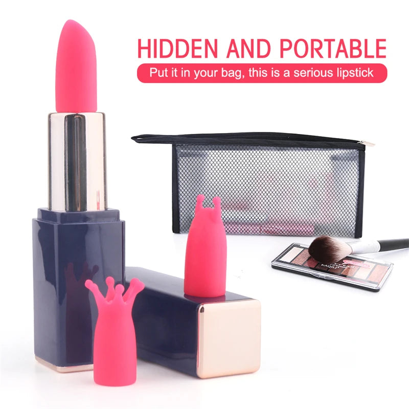 LustBeauty - Mini Lipstick Vibrator Secret Bullet Masturbator Nipple Clitoris Stimulator