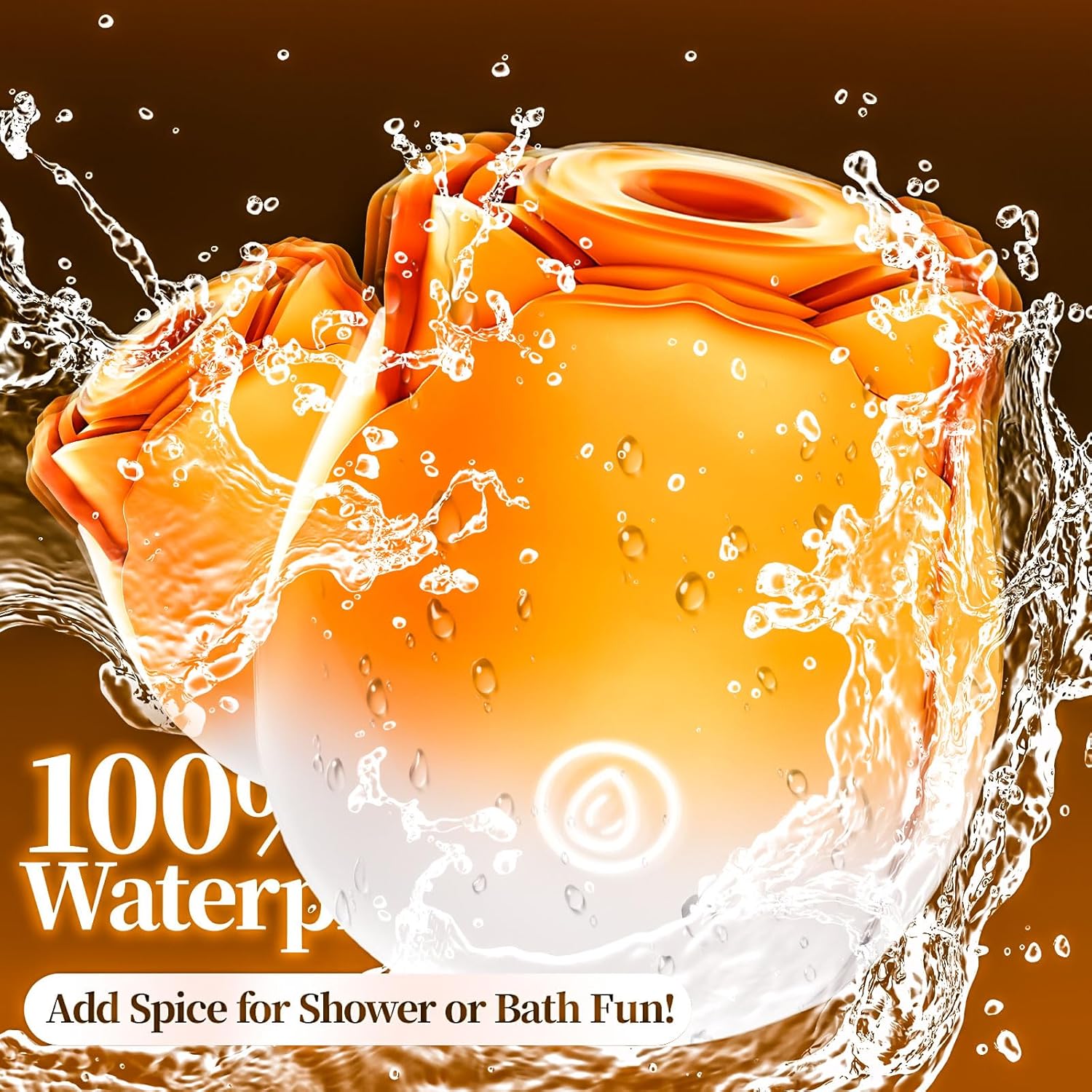 10-Speed Waterproof Rose Sucker Toy - Silent & Automatic