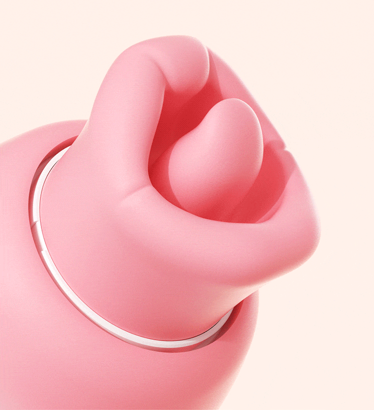 Cherry-Lips Bite-Suction Vibrator