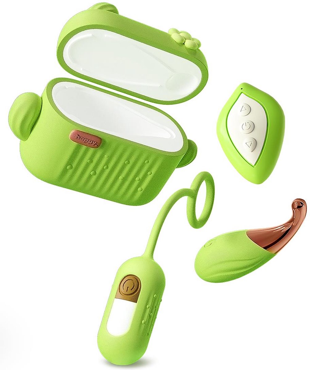 Clitoral Stimulator  Sucking Vibrating massager for women BLOOMING BLISS GREEN BLUSH