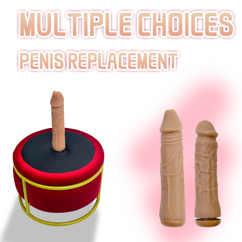 ROGTYO Red Seat Dildo Machine Pillow Talk Realistic Dildo