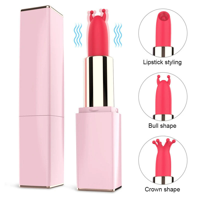 LustBeauty - Mini Lipstick Vibrator Secret Bullet Masturbator Nipple Clitoris Stimulator
