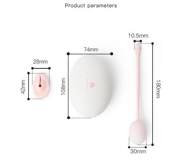 KISTOY Hidden Masturbation App Remote Control Sugar Ball