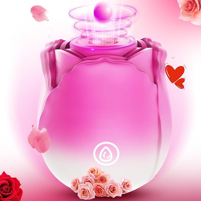 10-Speed Waterproof Rose Sucker Toy - Silent & Automatic