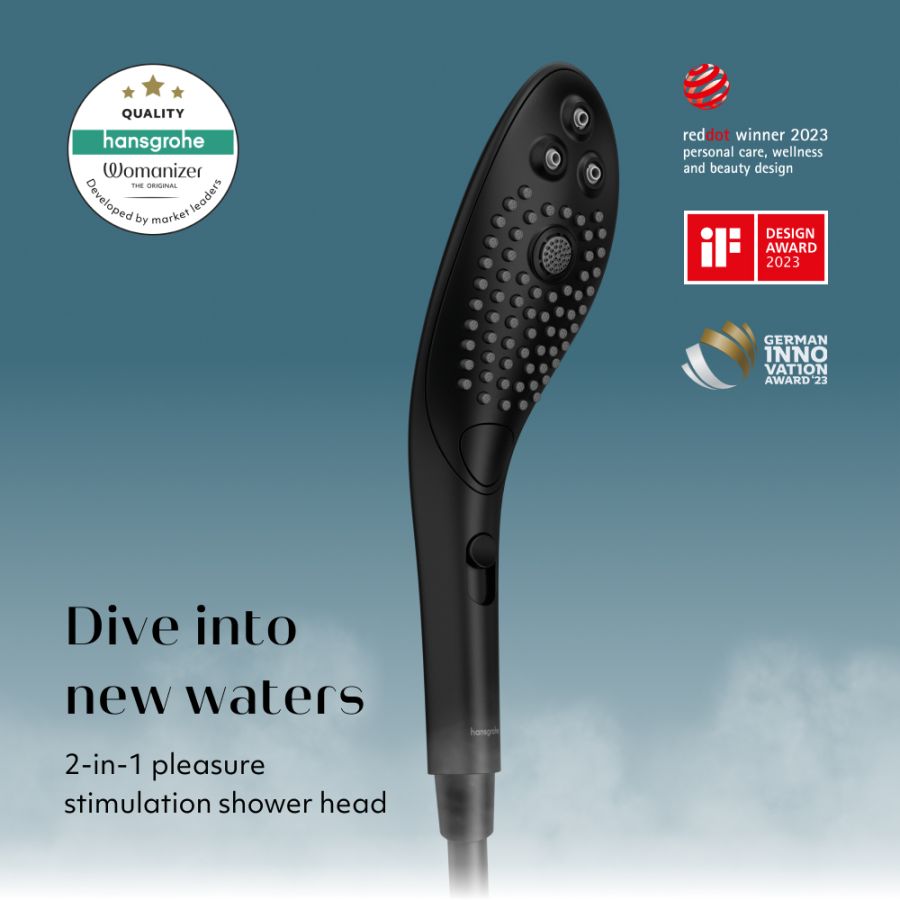 Womanizer X hansgrohe Wave Clitoral Stimulation Shower Head