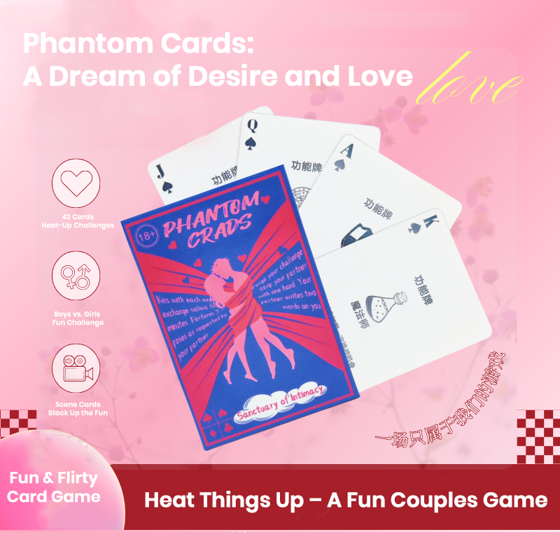 Phantom Cards: A Playful Journey of Desire and Love