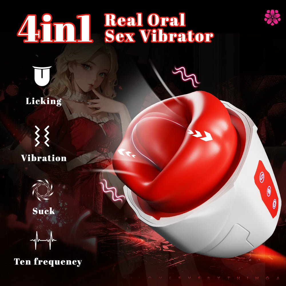 4in1 real oral sex vibrator