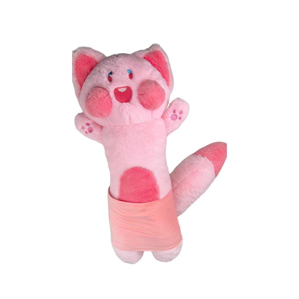 Pillow Cat-59.05in Plush Dildo Machine Thrusting Licking Dildo Machine Sex Toy With Remote Control