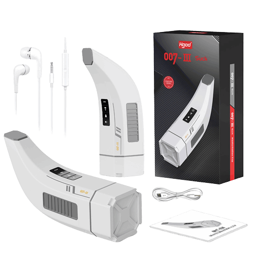 007-Ⅲ Penis 4D Clip Suction Smart Real Voice Tongue Lick Male Masturbator Cup