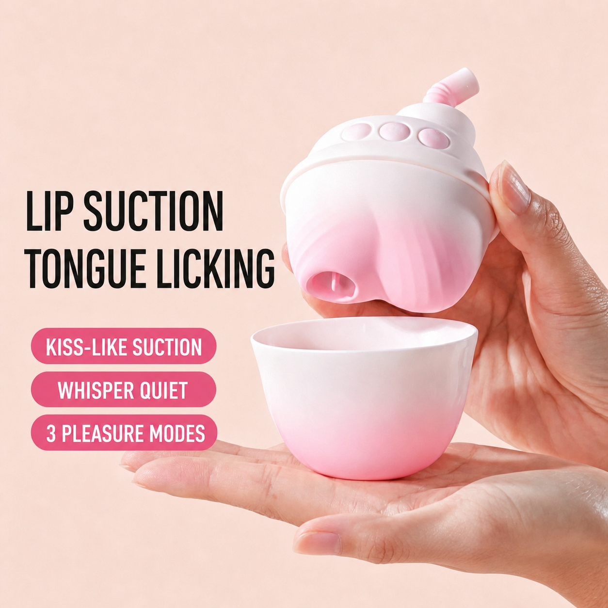 XIXICAN Tongue Kiss Suction Vibrator