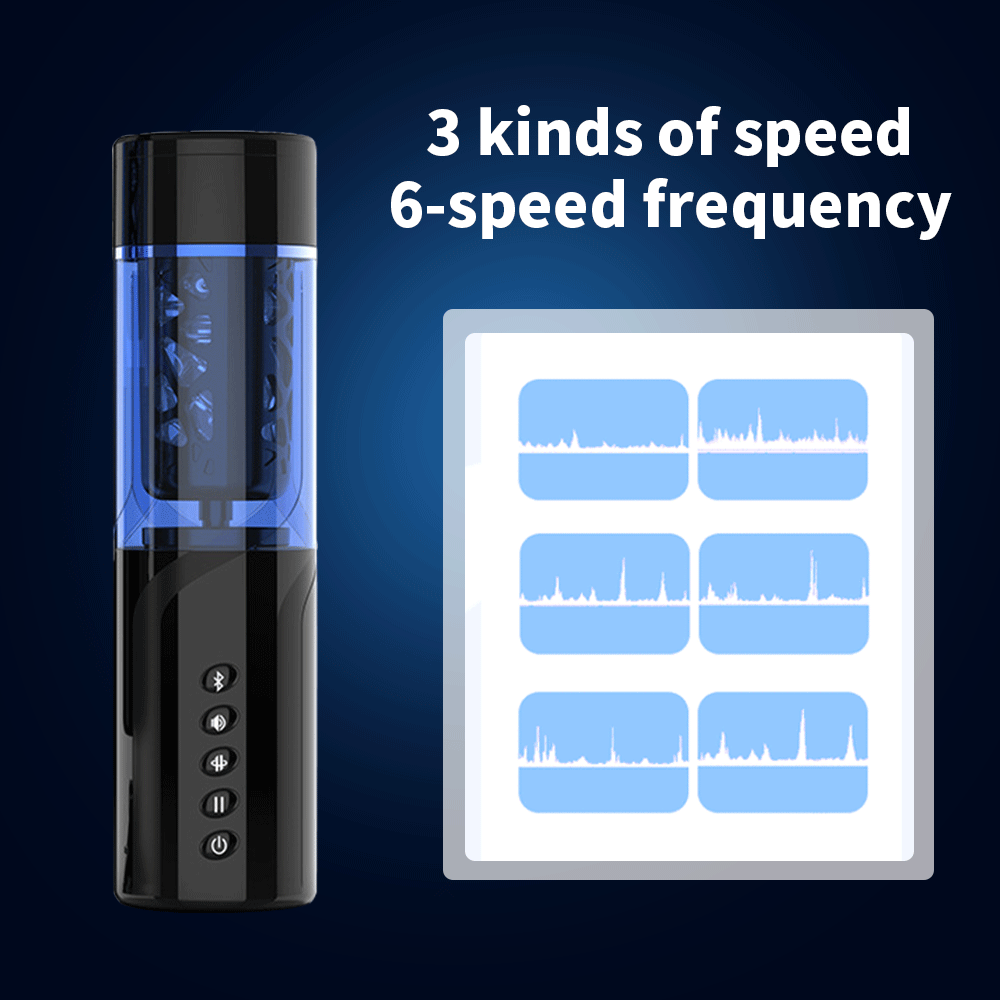 Samurai 2.0-Masturbador Telescópico Y Giratorio Automático