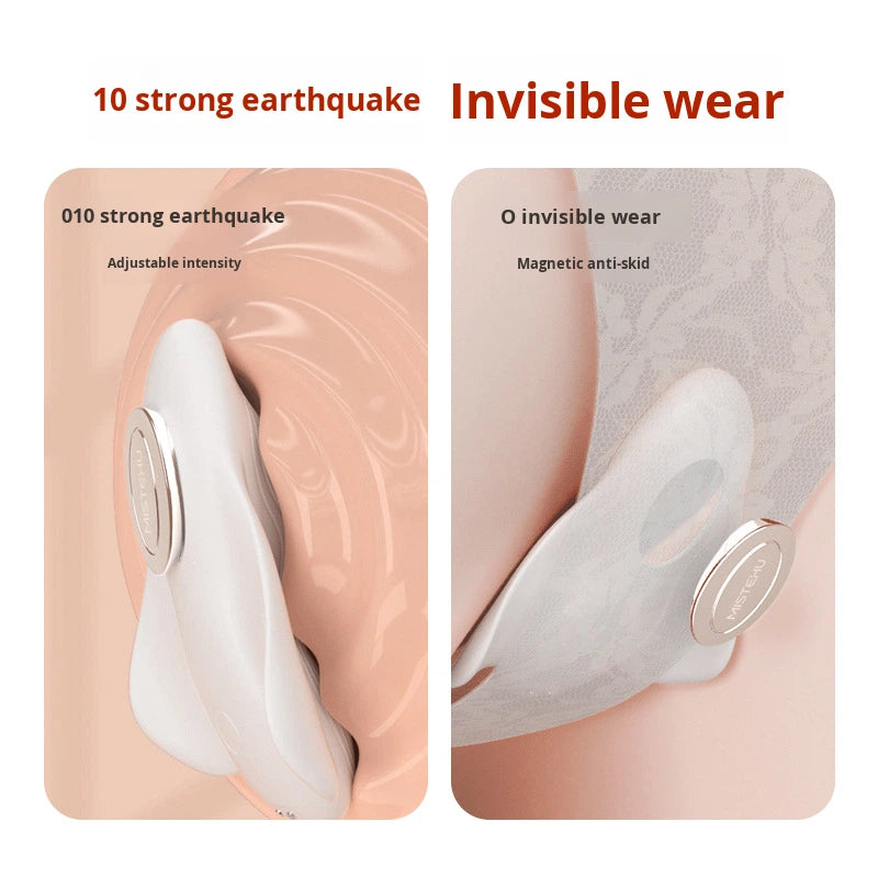 MISTEHU Her Mutual Remote-Control Silent Wearable Vibrator for Women