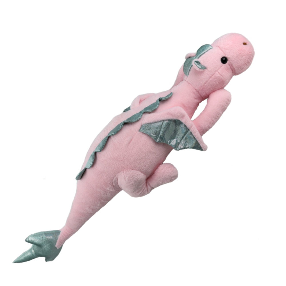 Pink Dragon Plush Dildo Machine Thrusting Licking Dildo Machine Sex Toy With Remote Control