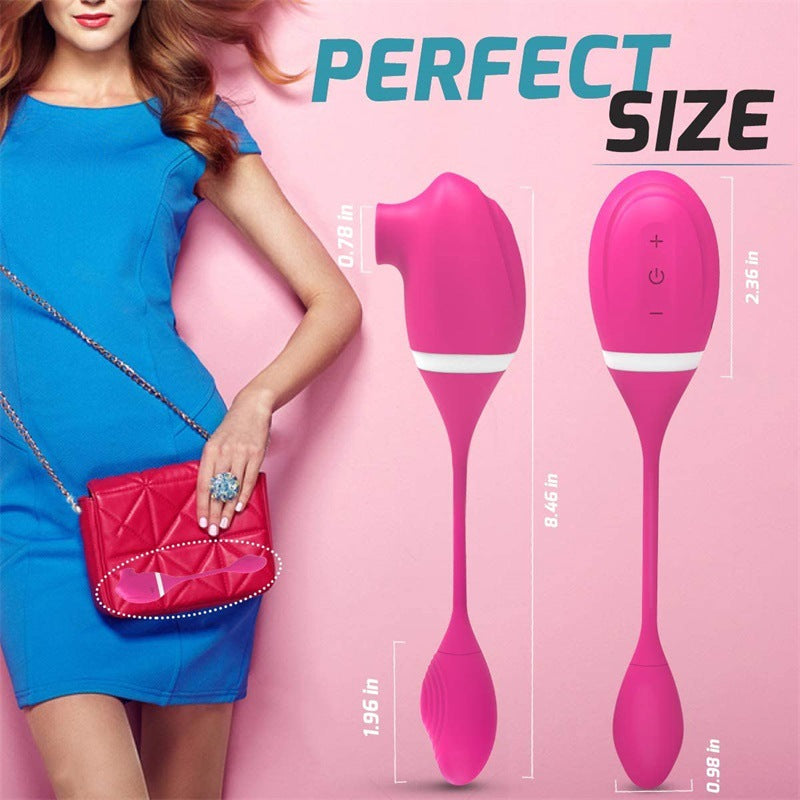 Sucking and Vibration Mini Bullet Egg