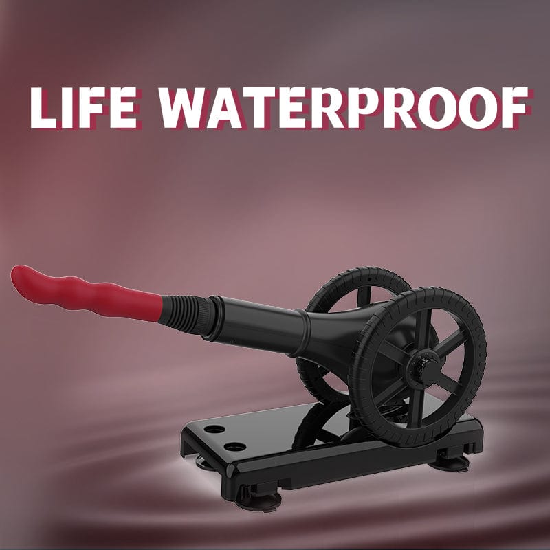 Cannon-shaped Thrusting Dildo Machine With Dildos & Remote Control