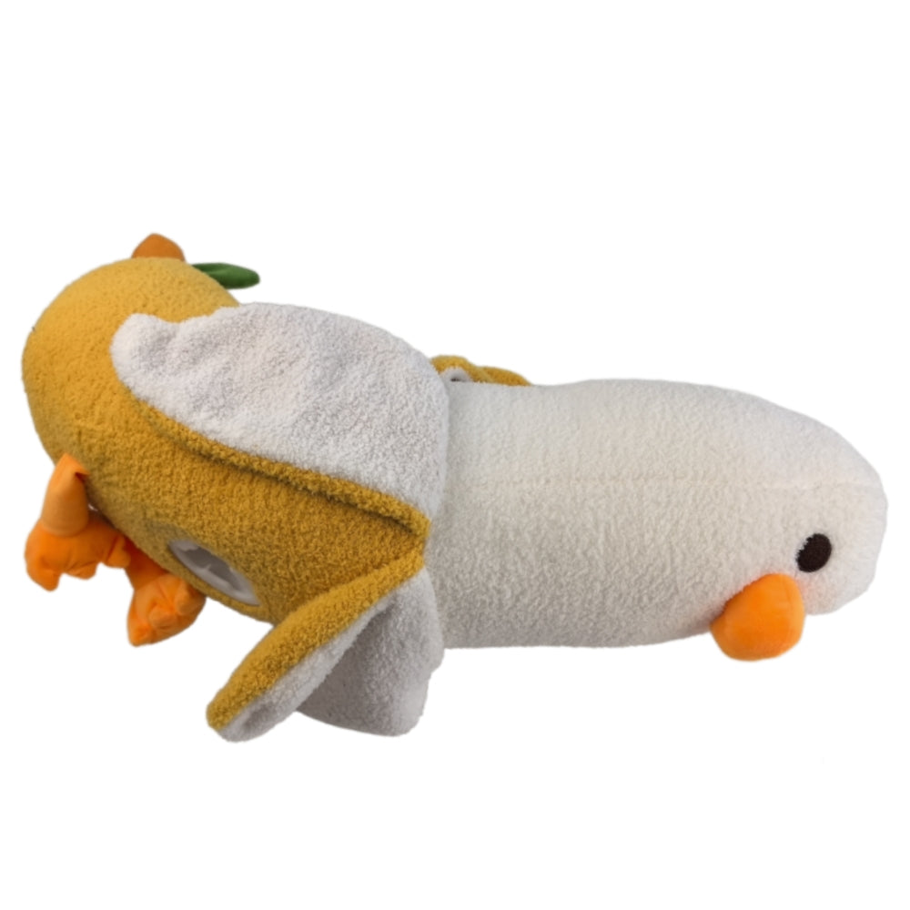 Banana-Duck Plush Dildo Machine Thrusting Licking Dildo Machine Sex Toy With Remote Control