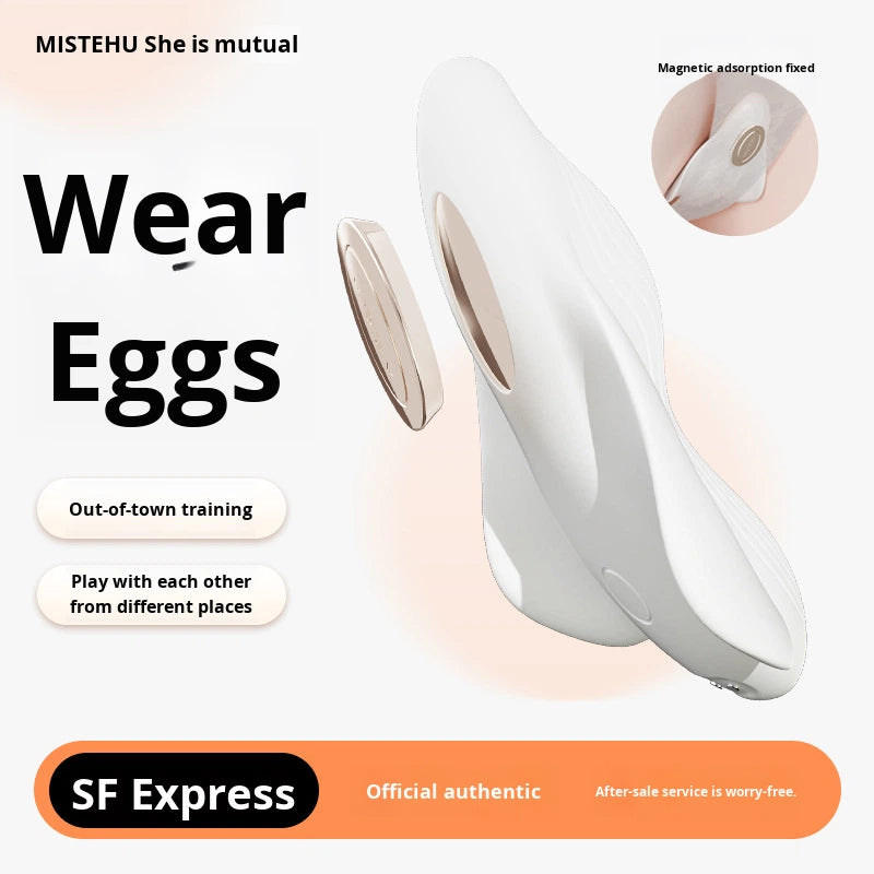MISTEHU Her Mutual Remote-Control Silent Wearable Vibrator for Women