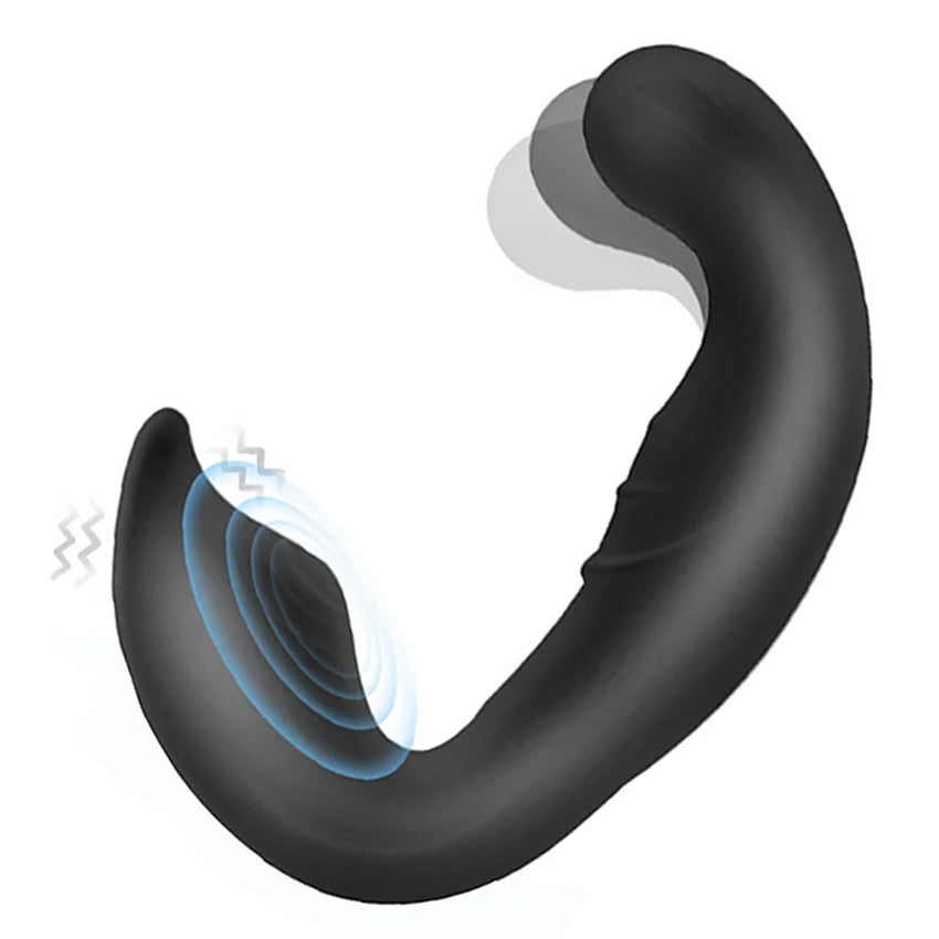 Prostata -Massagebaste App Remote Mobiltelefon Fernbedienungssteuerung Vestibular Artefact Starker Stoßschaltstein