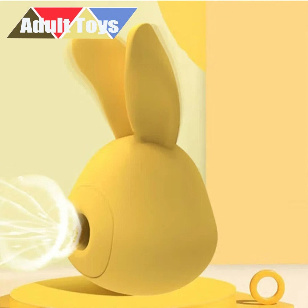 Rabbit Sucking Vibrator G-spot Massager Dildo Clit Sucker Sex Toy Women