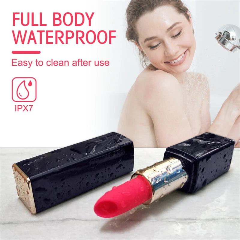 LustBeauty - Mini Lipstick Vibrator Secret Bullet Masturbator Nipple Clitoris Stimulator