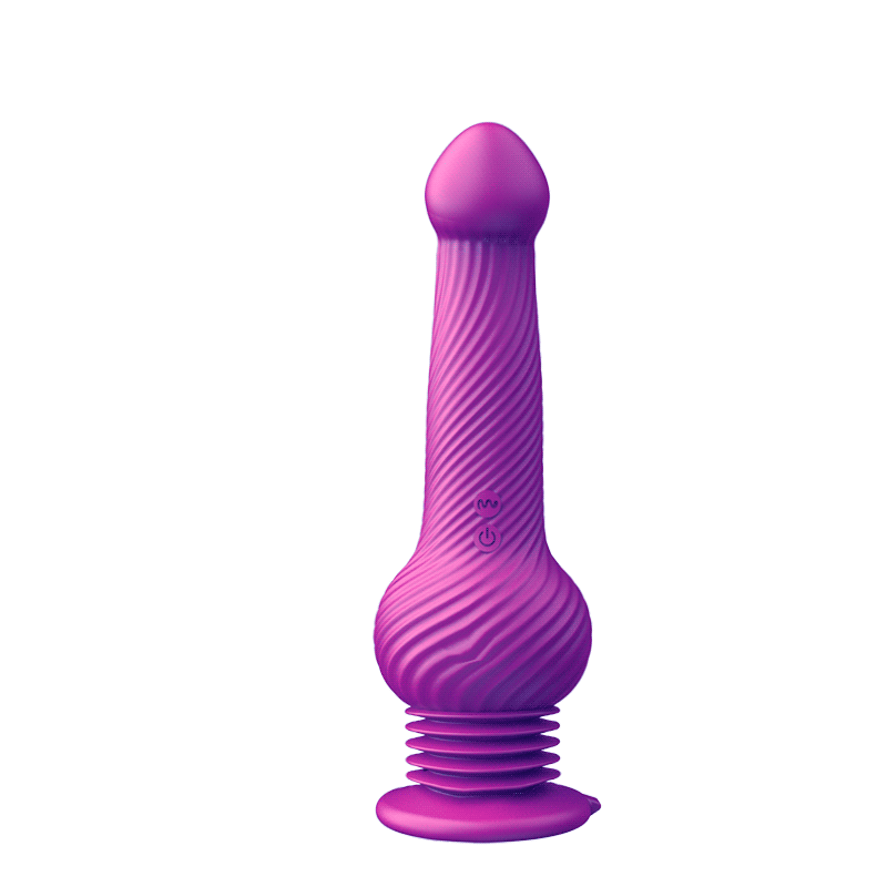 Knot Monster 10 Thrusting Vibrating Huge Dildo 9.25 Inch