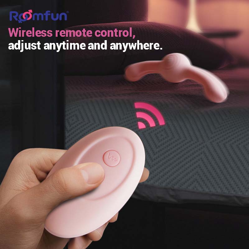 Double Dragon Playing Pearl Pink Double Headed Dragon Lesbian Vibrating Massager