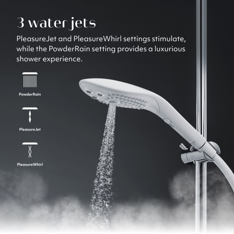 Womanizer X hansgrohe Wave Clitoral Stimulation Shower Head