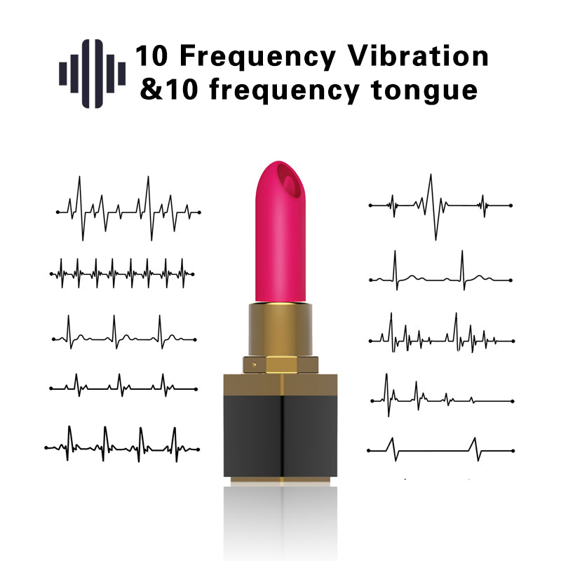 LustBeauty - Lipstick Vibrating Massage Stick Women's Clitoris Stimulation