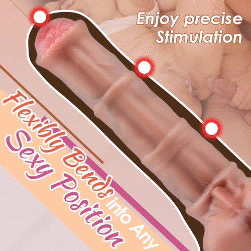 Consolador calentado para masaje y masturbación femenina.