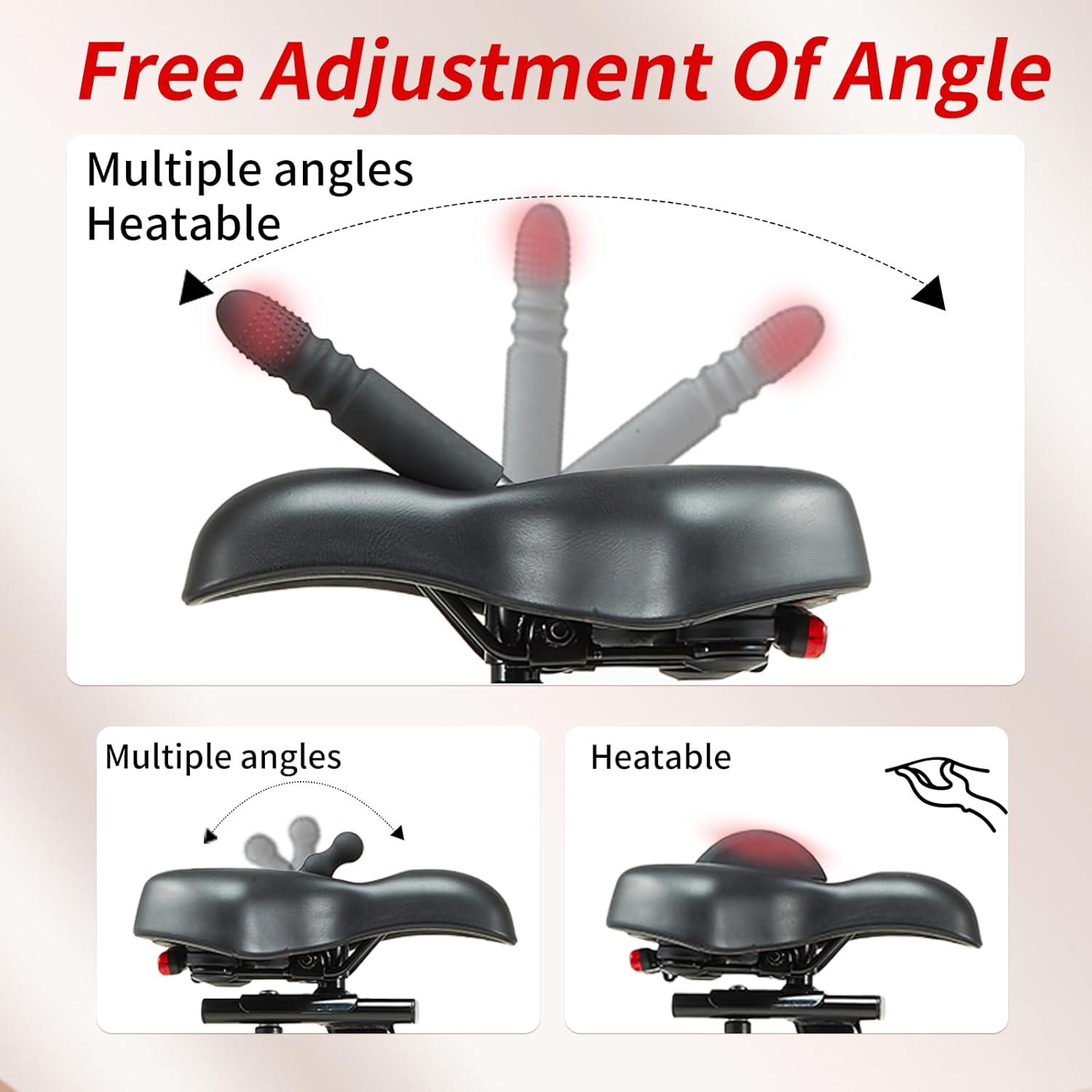 HeliBo Sex Bike Sitzkissen automatische Sex -Booster -Sexspielzeug für Erwachsene