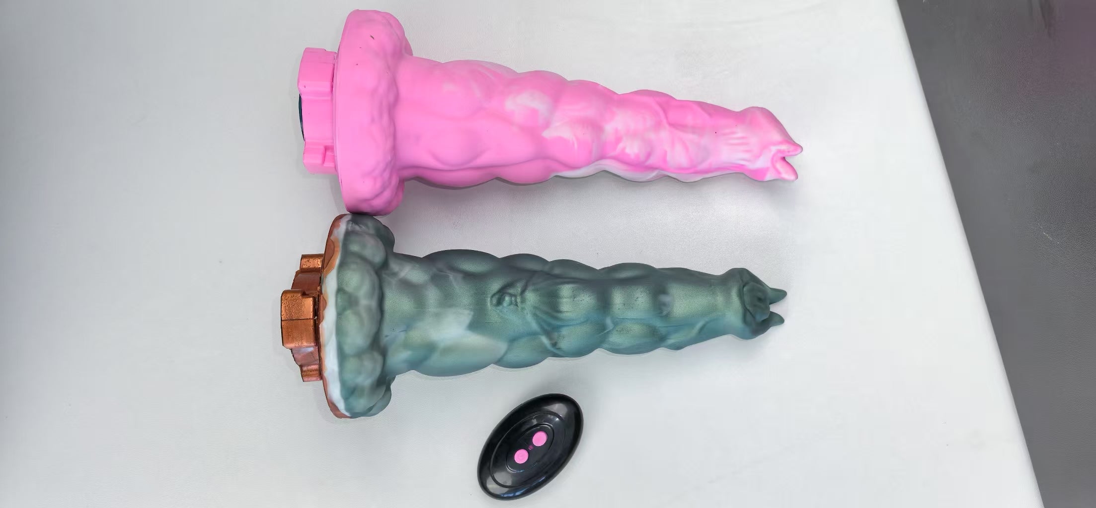 Pink Dragon Plush Dildo Machin