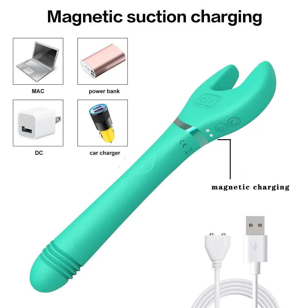 Automatic Retractable Wrench Vibrator for Women - Personal Massage Toy