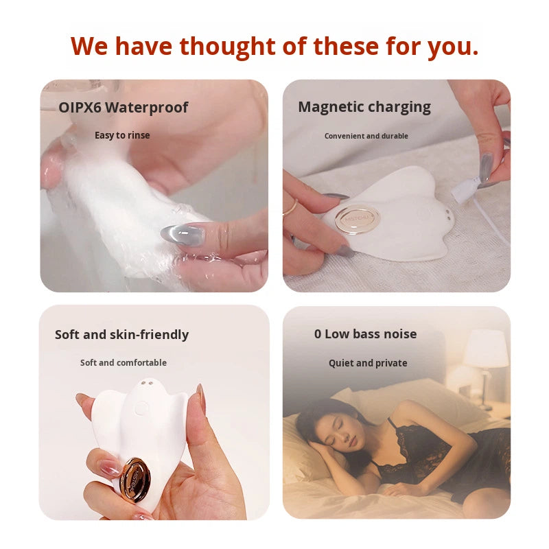 MISTEHU Her Mutual Remote-Control Silent Wearable Vibrator for Women