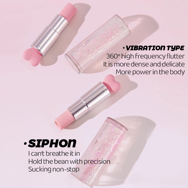 Lustbeauty - Flüssiger Quicksand Lippenstift Vibrator weiblich Saugen lecken Klitoris Masturbator