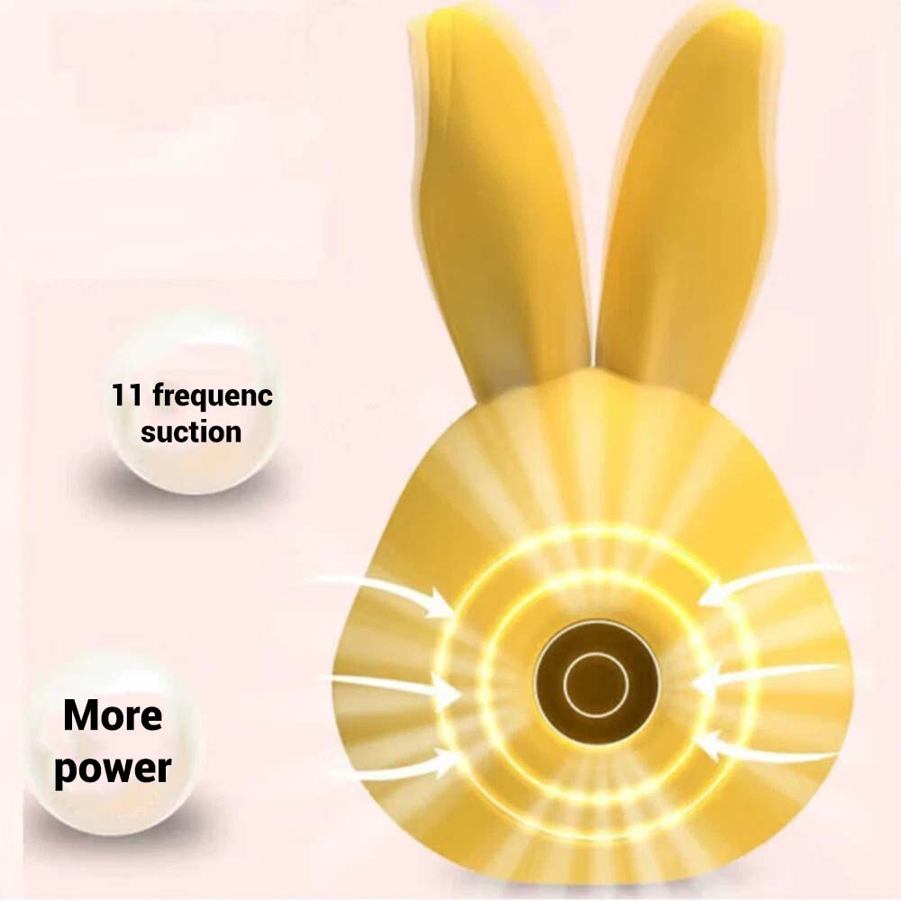 Rabbit Sucking Vibrator G-spot Massager Dildo Clit Sucker Sex Toy Women