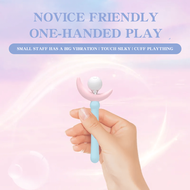 Princess Wand Vibrator – 10-Mode Detachable Clit Stimulator, IPX7 Waterproof, Quiet & Rechargeable