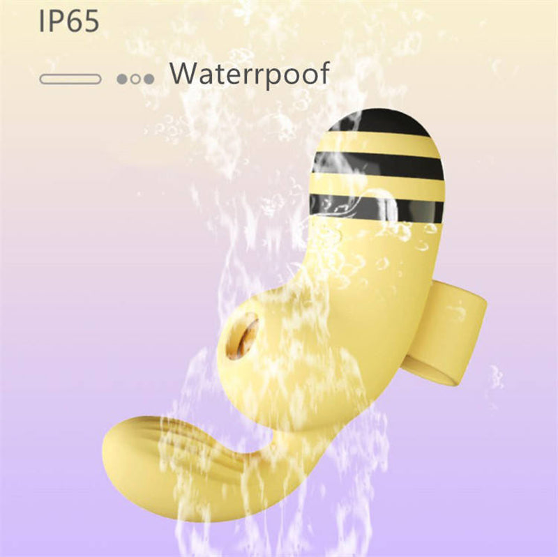 Finger Little Bee Strong Vibration Sucking Egg Female Masturbation