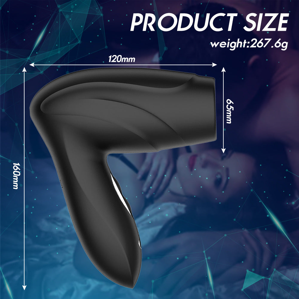 Masturbación con vibración recargable por USB para hombres