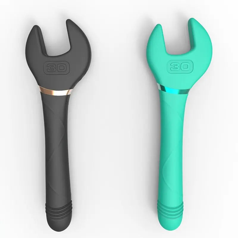 Automatic Retractable Wrench Vibrator for Women - Personal Massage Toy