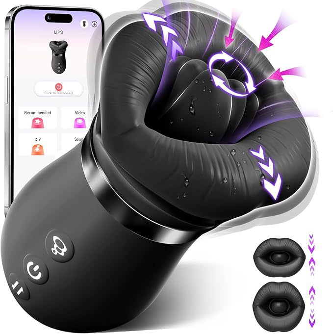 Juguete sexual rosa con vibrador de succión bucal 5 en 1
