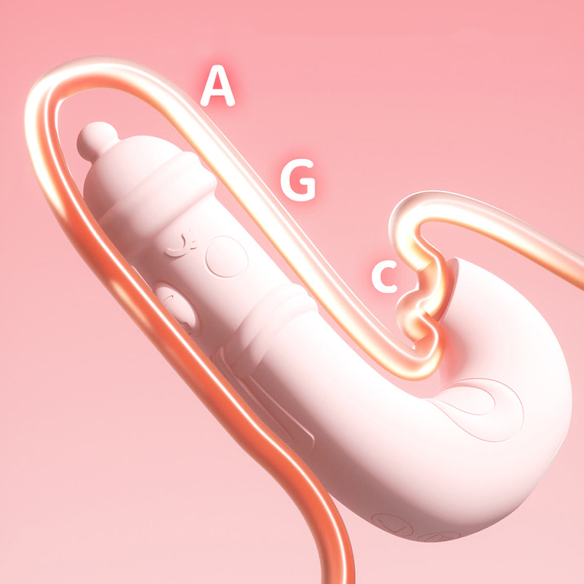Sonic sucking and numbness vibration G spot