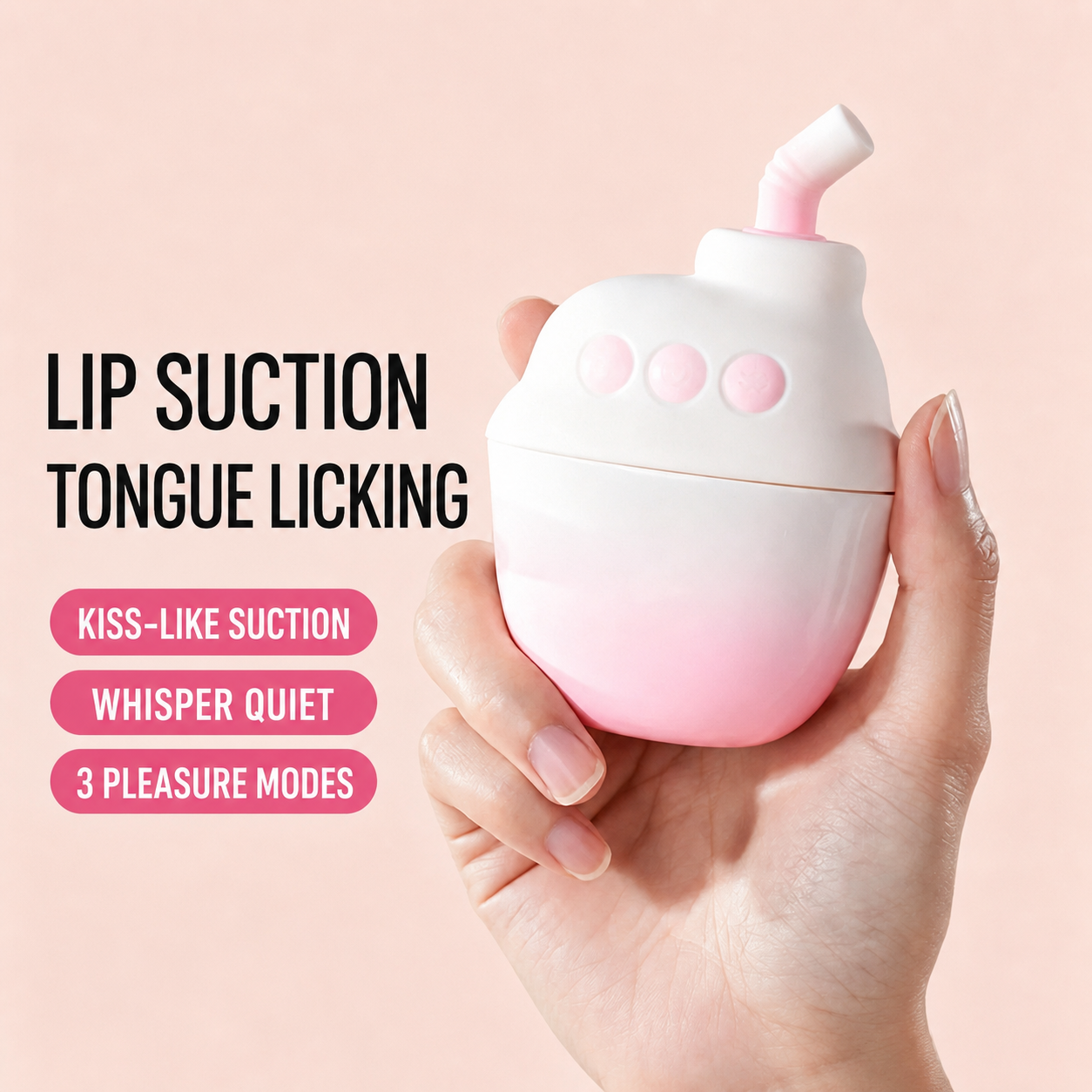 XIXICAN Tongue Kiss Suction Vibrator