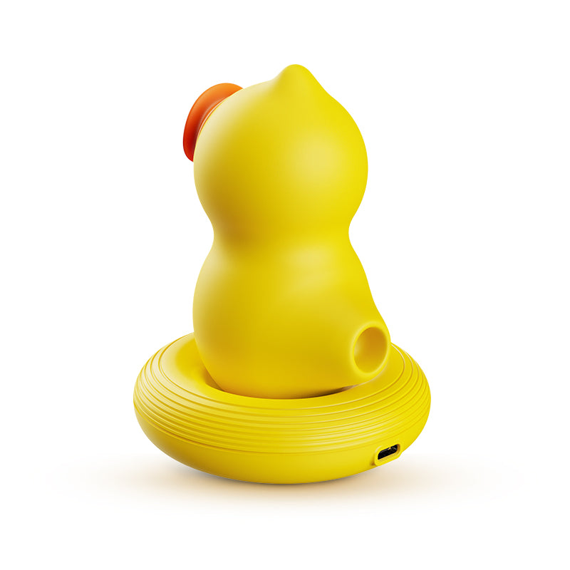 Licking duck tongue licking and sucking flirting vibrator