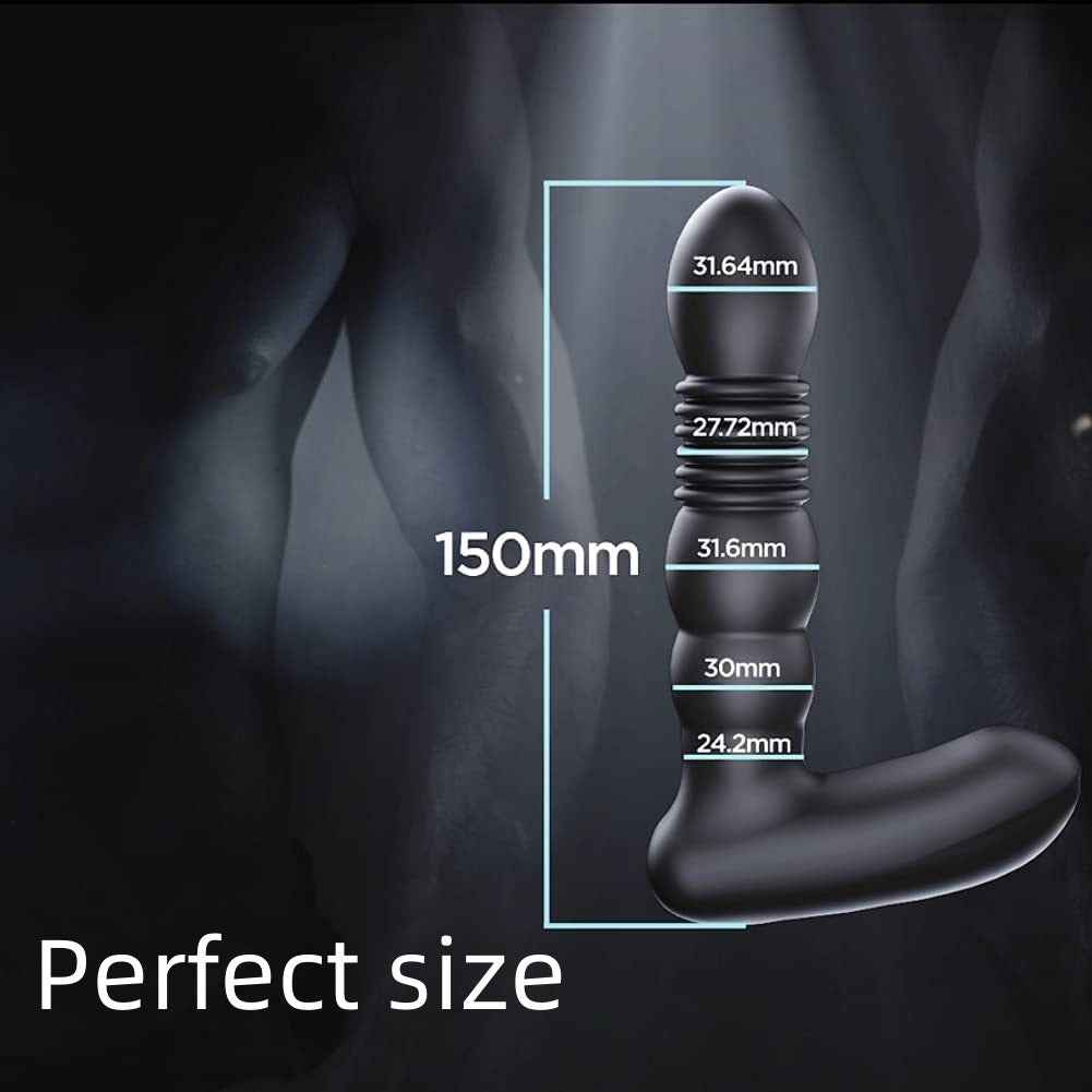Teleskop -Vibrator Fernbedienung Prostata -Massager Männlicher weiblicher Masturbator